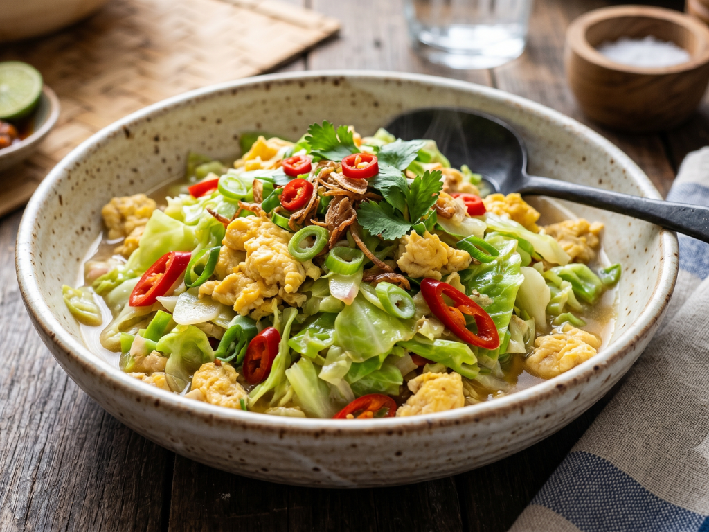 Sayur Kol Telur